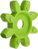 GS19 Lovejoy® Urethane Curved Jaw Coupling Spider   GS19-SPIDER-64D GREEN-URE