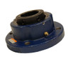 115mm Timken QMFY Round Flange Block - Eccentric Locking Collar - Teflon Labyrinth Seals - Fixed  QMFY22J115ST
