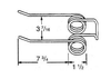 Case Rake Tooth  TINC-2A