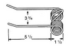 Hesston Baler Tooth  TINHE-5
