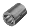 1-1/4" Square Bore x 2-1/2" Weld-On Hub  PTO0332-00364