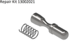1-3/8"-21 Spline - Push Pin QD Yoke - 44 Series  PTO102-4421