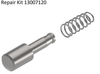 1-3/4"-20 Spline - Push Pin QD Yoke - Walterscheid® AW35 Series  PTO102-7620