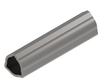 35mm x 45mm x 1000mm Tri-Lobe PTO Tube - Bondioli® 7N Series  PTO4046745