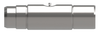 1-5/16"-20 Spline Weld-On Slip Sleeve (fits 1.84" Tube I.D.) - 14 Series  PTO5011400