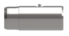 1-3/16" Square Weld-On Slip Sleeve (fits 1.97" Tube I.D.) - 35 Series  PTO5013500