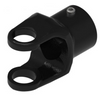 3/4" Round - Setscrew Yoke - 12 Series  PTO8001212
