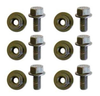 6 Pack Rotary Drum Mower Bolts w/Nuts  CUT01132