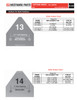 25 Pack Sickle Sections  CUT05158-25