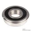 10 x 26 x 8mm Sealed Deep Groove Single Row Ball Bearing w/ Snap Ring   6000-2RS-NR