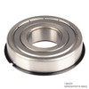 10 x 26 x 8mm Shielded Deep Groove Single Row Ball Bearing w/ Snap Ring   6000-ZZ-NR-C3