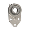 3/4" Stainless Set Screw Three-Bolt Flange Block Assembly   SUCSFB204-12/FVSL613