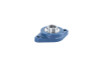 1-15/16" Hygienic Polymer Set Screw Rhombus Flange Block Assembly   SUCBFL210-31/F