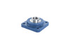 1-11/16" Hygienic Polymer Set Screw Flange Block Assembly   SUCBF209-27/F