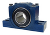 60mm Four Bolt Self-Aligning Taper Roller Bearing Pillow Block - Single Locking Collar - Non Expansion  ESA-P4B-TRB-60MM