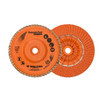 Enduro-Flex Turbo® 10 Pc. 5 x 5/8"-11 80G Flap Disc   06A508