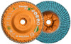 Enduro-Flex ALU® 10 Pc. 5 x 5/8"-11 80G Flap Disc   06U508