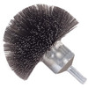 Allsteel® 1-1/2 x 1/4" Spherical Mounted Crimped Wire Brush   09C215