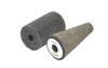 1-1/2 x 2-1/2 x 3/8"-24 ZA-16 T16 Mounted Point Cone   12C101