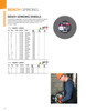 6 x 3/4 x 1" 80G Carbide Bench Grinding Wheel   12E329