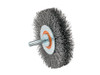 3 x 1/4" Wheel Mounted Crimped Wire Brush   WAL 13C173
