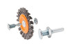 3 x 3/8" Knot Twisted Wheel Wire Brush   WAL 13C303
