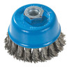 3 x 5/8"-11 Knot Twisted Cup Brush   13F314