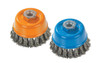 3 x 1/2"-13 Knot Twisted Cup Brush   13G303