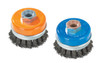 3 x 5/8"-11 Knot Twisted Cup Brush   13G314