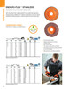 Enduro-Flex Stainless® 10 Pc. 5 x 7/8" 80G Flap Disc   15Q508
