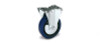 4" Rigid Blue Elastic Rubber Wheel  TGC-10400-R