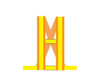 Orange Traffic Sash  TGVEST-008-01