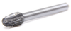 3/8" Oval DC Carbide Burr  SE-3