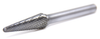 5/16" Tapered Radius DC Carbide Burr  SL-2