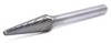 3/8" Tapered Radius DC Carbide Burr  SL-3