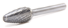 1/2" Tree Radius DC Carbide Burr  SF-5