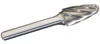 3/8" Tree Radius SC Carbide Burr  SF-3NF