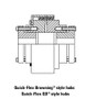 Quick Flex Stainless Browning® Taper Lock Coupler Half  QF25S303P1