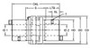 1-1/4" Shaft Lovejoy® Type RRC280 Jaw Style Coupling Half   RRC280-HUB ADAPTER-1-1/4-RSB
