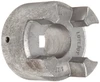 15mm Shaft Lovejoy® Type CJ24/32A Curved Jaw Style Coupling Half   CJ24A-HUB-PM-15MMH7-5X2.3MMKW