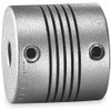 3/16 x 1/4" Shaft Lovejoy® ES075 Single Beam Set Screw Coupling   ES075-BEAM CP-3/16X1/4