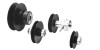 1-3/8" Shaft Lovejoy® Hexadrive® Model 24410 Spring Loaded Driver Pulley   24410-1-3/8-PULLEY