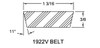 7/8" Shaft Lovejoy® WB Series Model 301C Spring Loaded Driver Pulley   301C-7/8-PULLEY