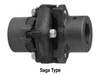 RSB (1-5/8") Shaft Lovejoy® Saga® Coupling Half   SAGA-30-CP-1-5/8 RSBX1-5/8 RSB