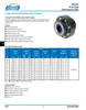 RSB Shaft Lovejoy® Series FLA-4 Flex Alloy Flanged Gear Coupling Half   FLA-4-HUB-RSB