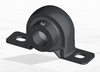 25mm Stamp Steel Eccentric Locking Collar Pillow Block Assembly   RPB 25