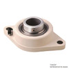 20mm Survivor® Polymer Set Screw Rhombus Flange Block Assembly   YCJT 20 PT SGT
