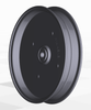 3-5/8" w/ WS3NPP3 Pressed Steel Flat Idler Pulley Unit   006-11581A