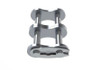 Silver Shield® Roller Chain Spring Clip Connector Link - Two Row  DRV-40-2 SC CO LINK CR