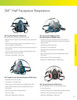 6000 Series Half Mask Reusable Respirator - Small  6100